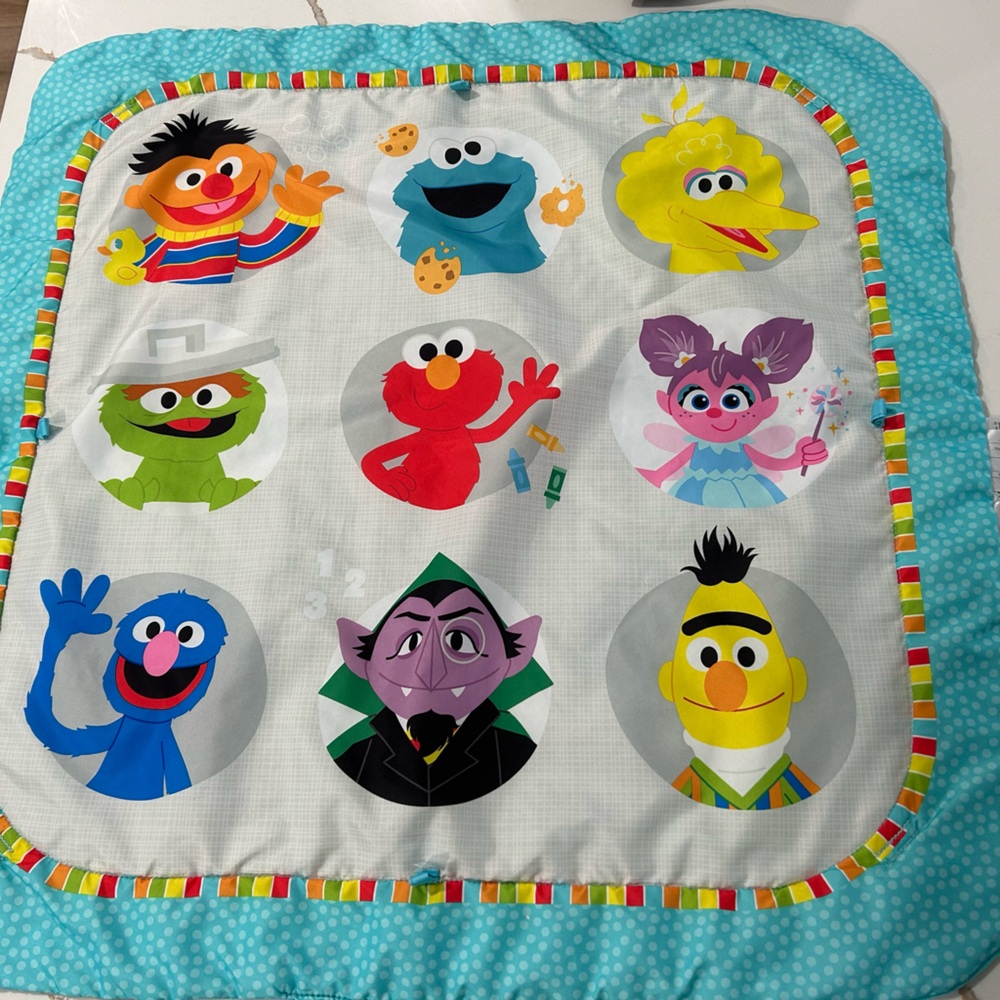 Sesame St play mat